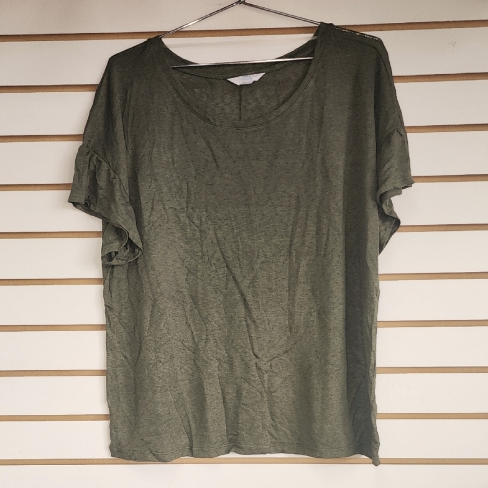 Flutter Sleeve Top Lg